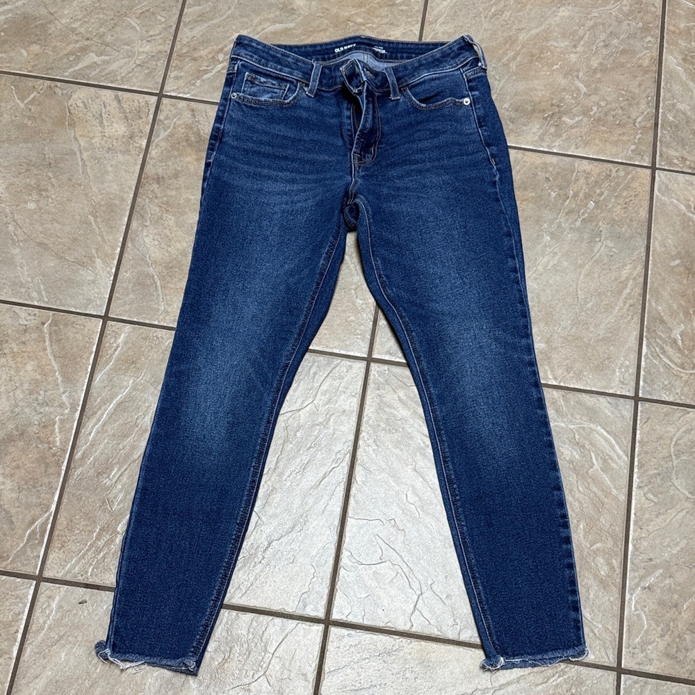 Old Navy Dark Blue Women's Skinny Jeans